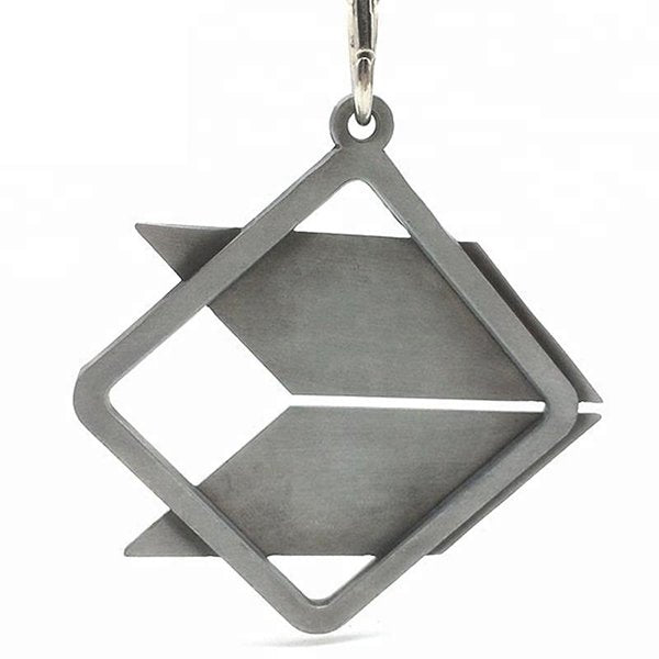 高品質鍍銀設計不銹鋼金屬獎牌