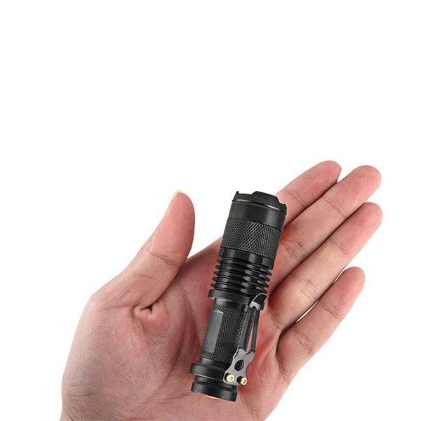 鋁合金迷你變焦LED手電筒