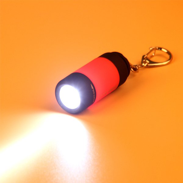 開蓋式USB充電手電筒