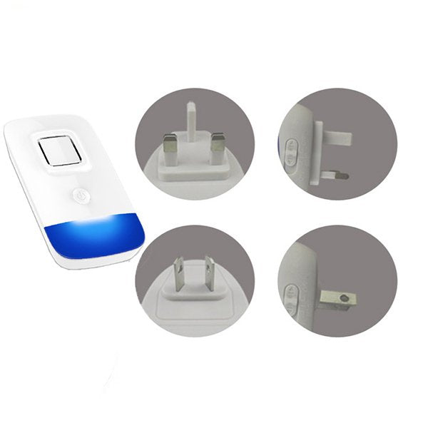 方形插座式超聲波ABS防蚊器