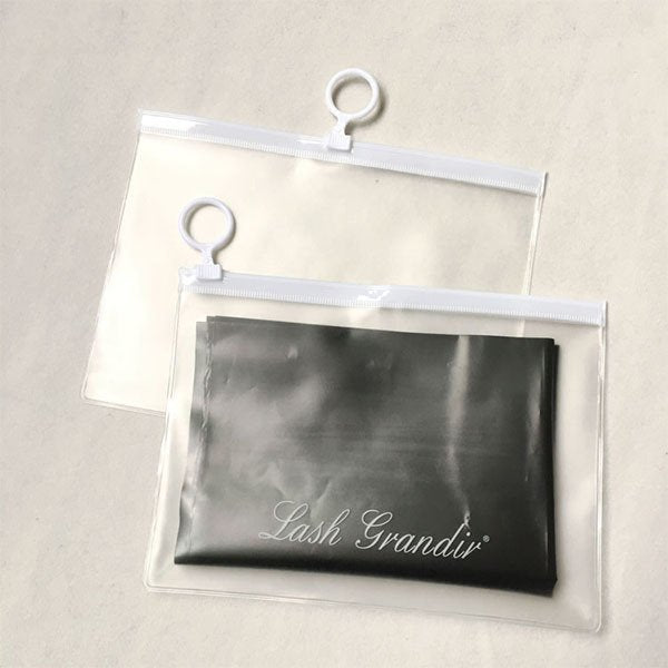 白色pcv夾鏈式拉鍊袋