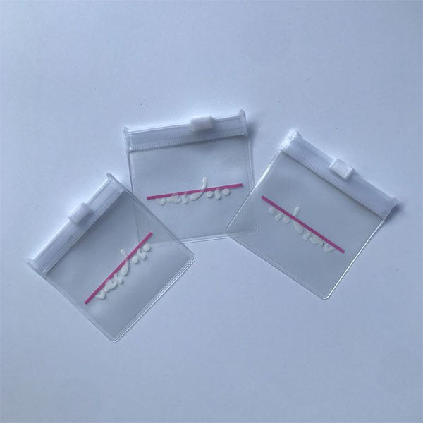 迷你PVC磨砂透明夾鏈袋