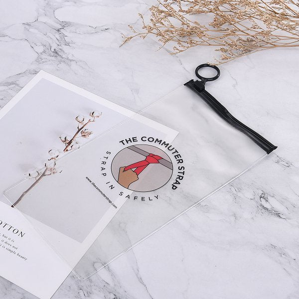 透明磨砂PVC手機拉鍊袋