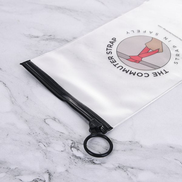 透明磨砂PVC手機拉鍊袋