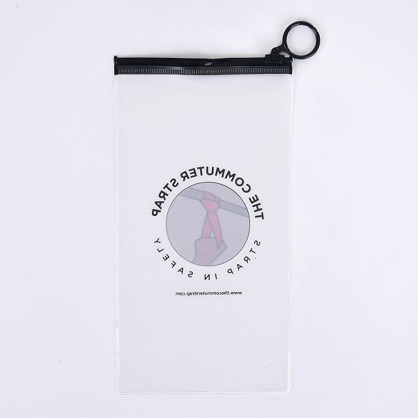 透明磨砂PVC手機拉鍊袋