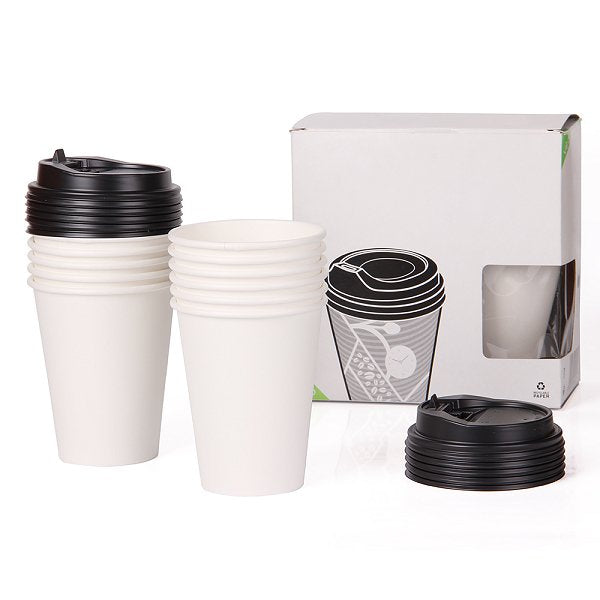 350ml客製化紙杯-含PS塑膠蓋