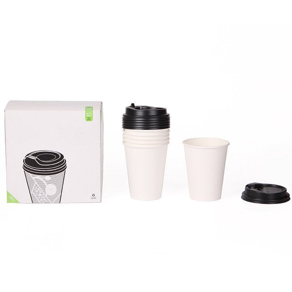 350ml客製化紙杯-含PS塑膠蓋