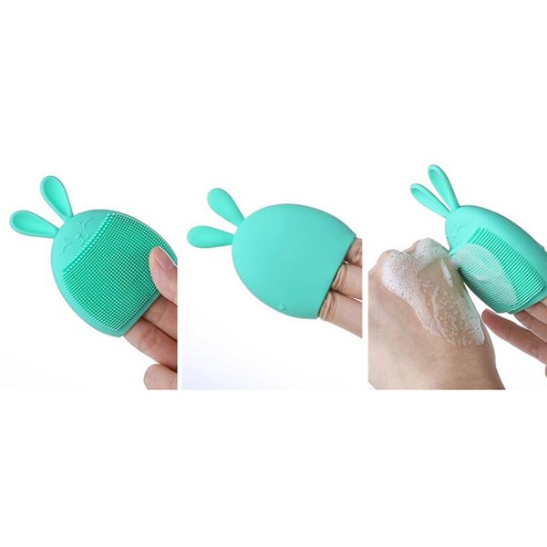 兔兔矽膠洗臉刷