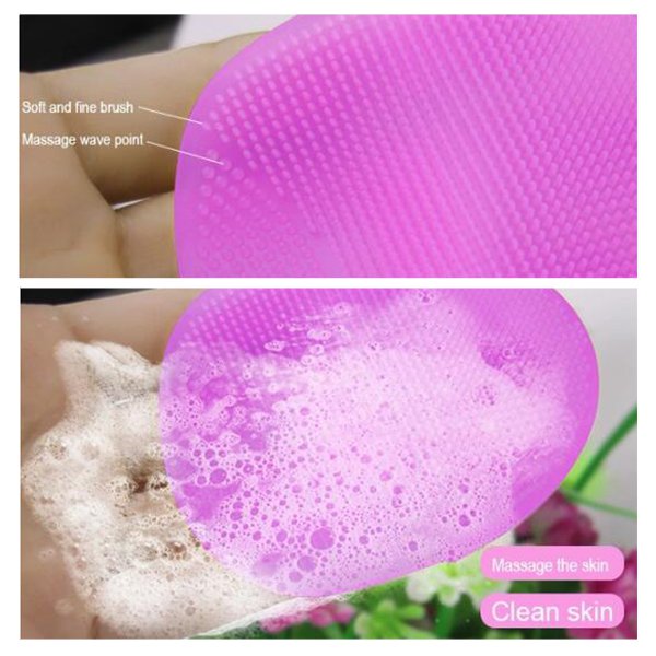 橢圓矽膠洗臉刷