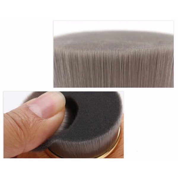 手持式洗臉刷-木製手柄