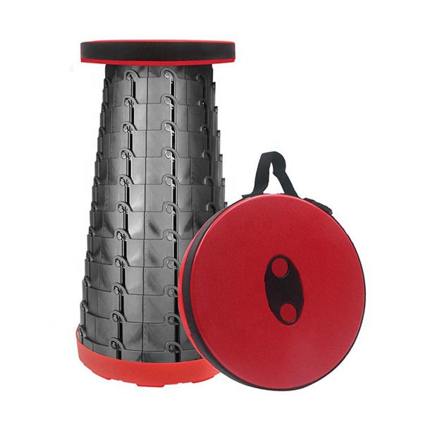 手提伸縮式折疊凳-塑膠折疊椅