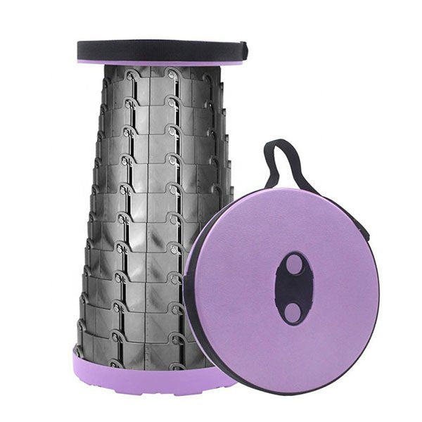 手提伸縮式折疊凳-塑膠折疊椅