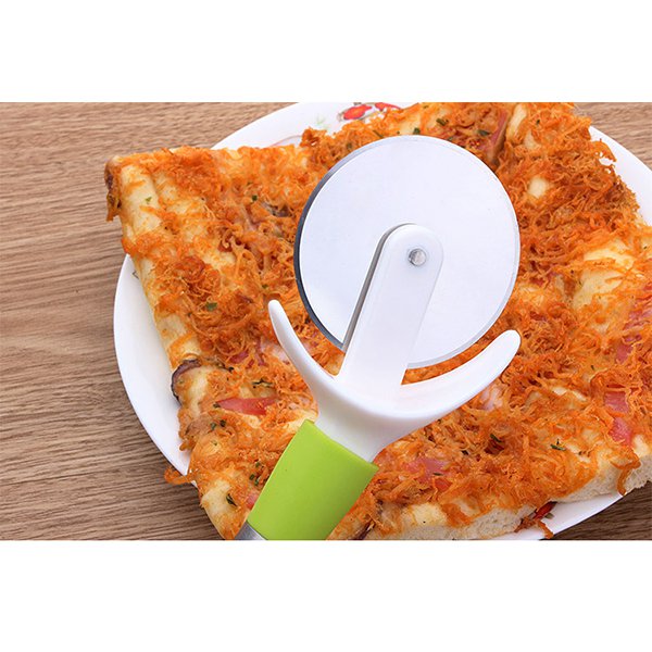 彩色不銹鋼手把披薩刀