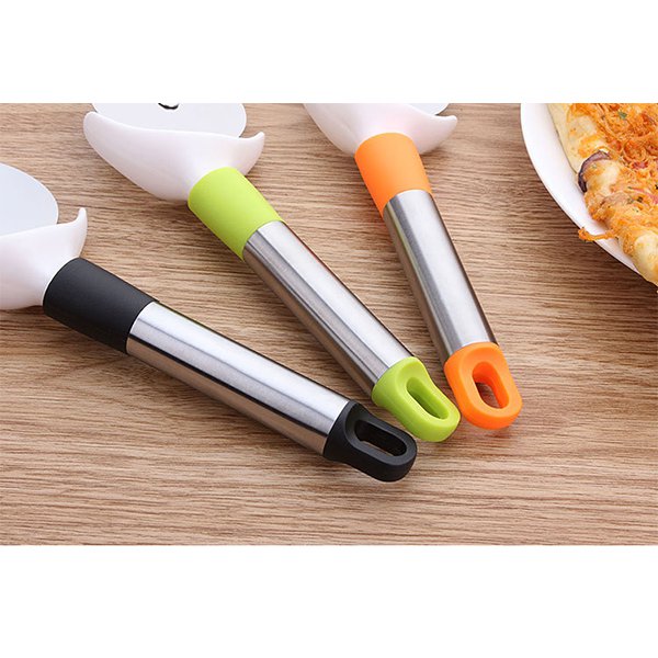 彩色不銹鋼手把披薩刀