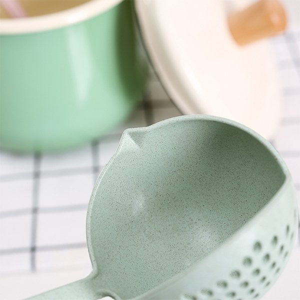 小麥二合一漏勺湯勺