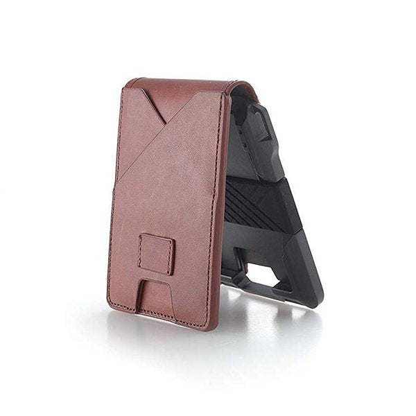 頂級皮革鋁製名片夾