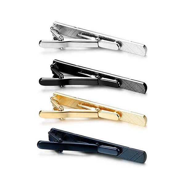 夾式雷雕銅領帶夾