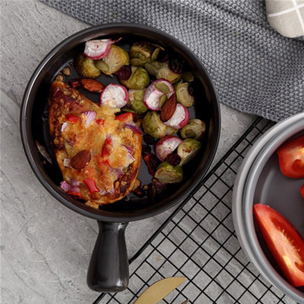 帶把韓國陶瓷鍋