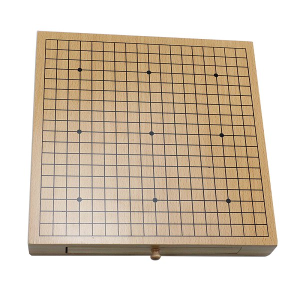 抽屜式可收納木製象棋盤