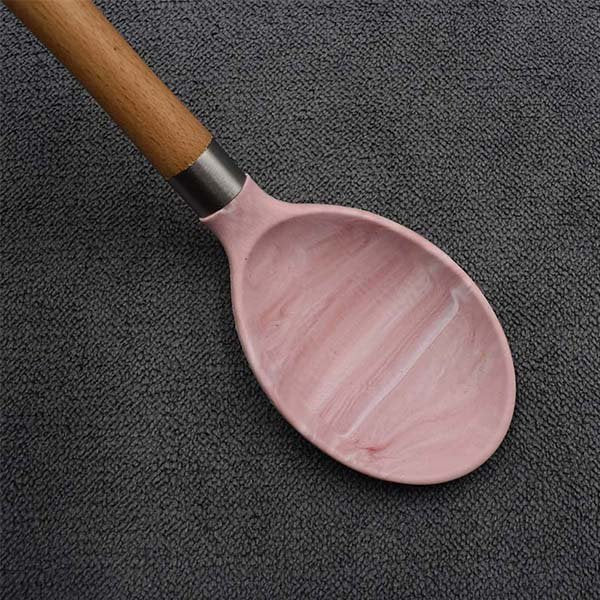 粉色大理石紋鍋鏟組
