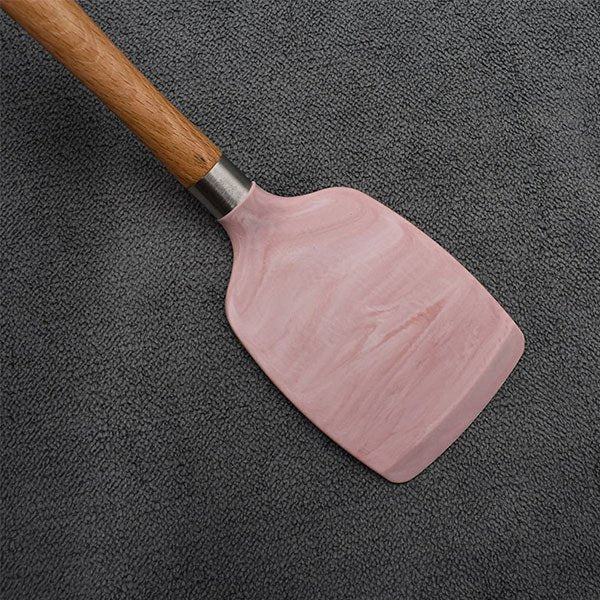 粉色大理石紋鍋鏟組