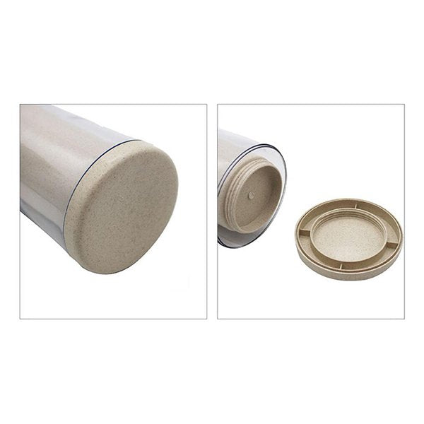 380ml雙層小麥桔梗隨手杯