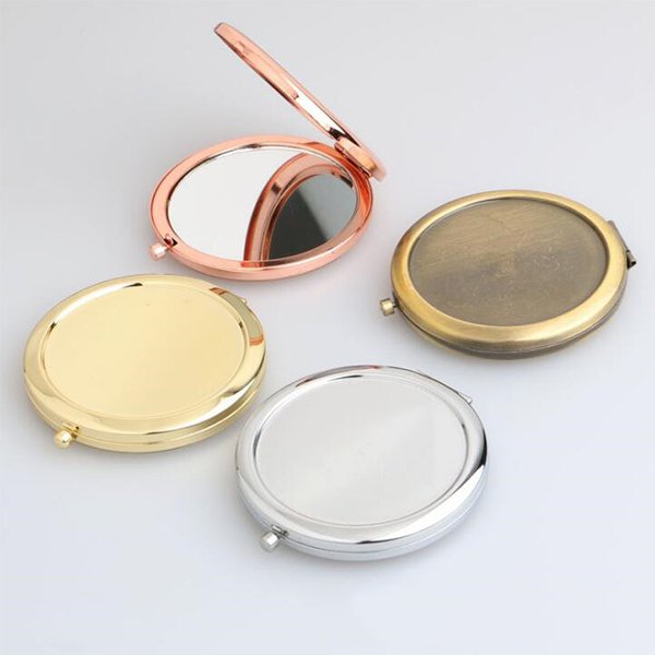 袖珍雙面金屬隨身鏡