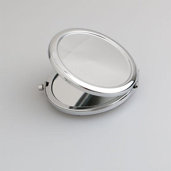 袖珍雙面金屬隨身鏡