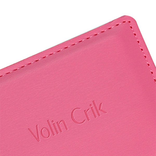 流蘇卡片式PU皮革隨身鏡