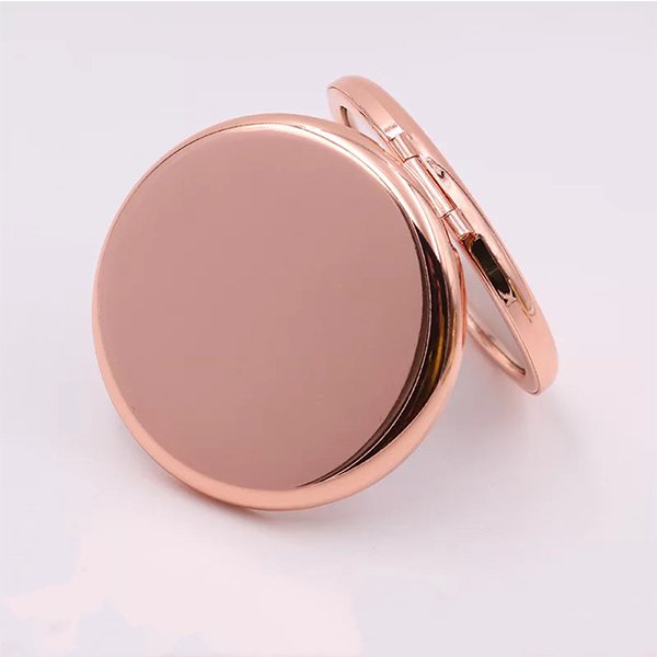 時尚雙面金屬隨身鏡