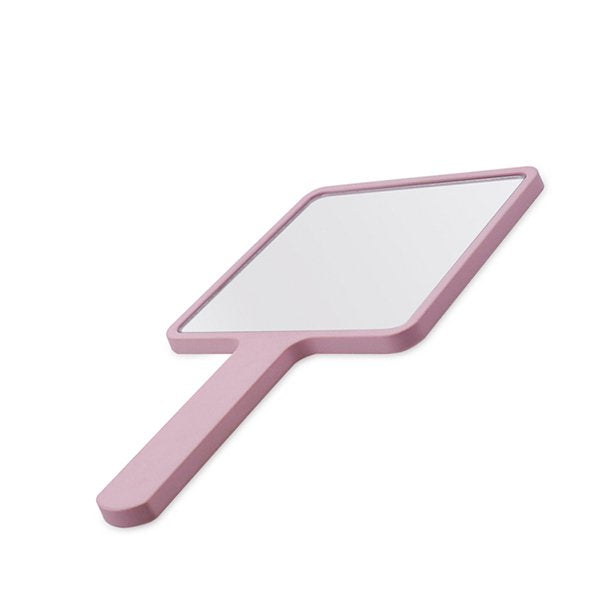 簡約方形ABS手持化妝鏡