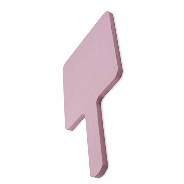 簡約方形ABS手持化妝鏡