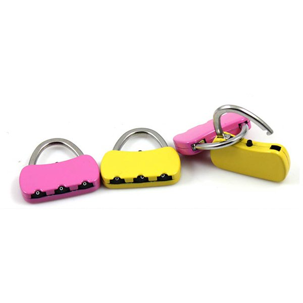 四位碼鋅合金手提包造型密碼鎖