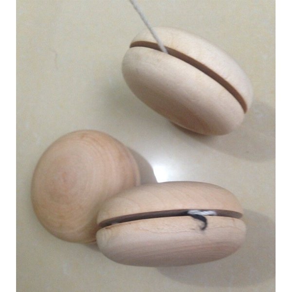 原木色木溜溜球-木製悠悠球