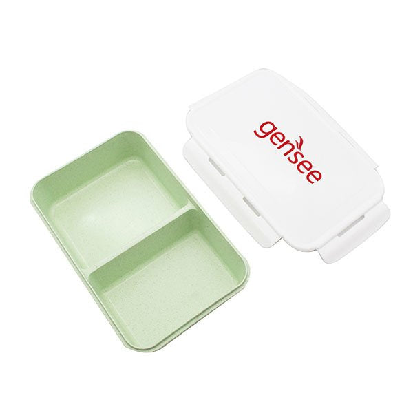 單層2格小麥稈餐盒