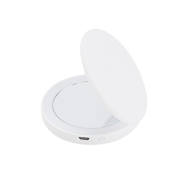 便攜式LED發光雙面ABS隨身鏡