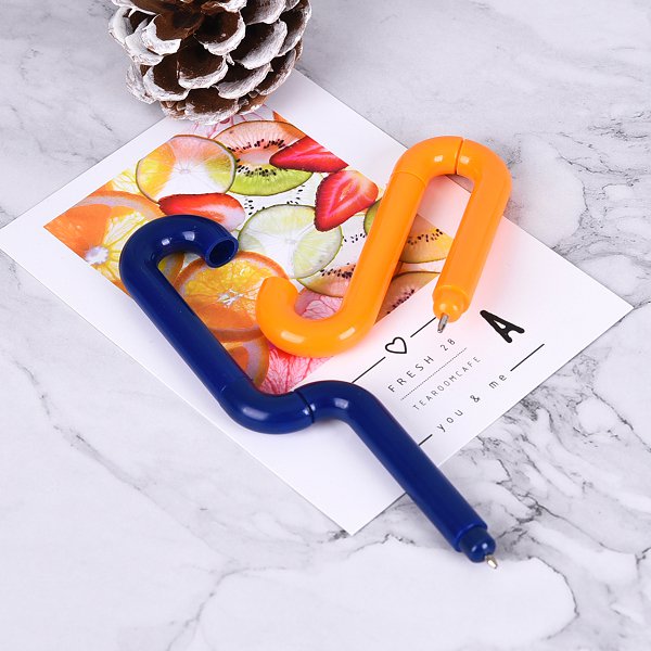 O字造型筆-開蓋式中性筆