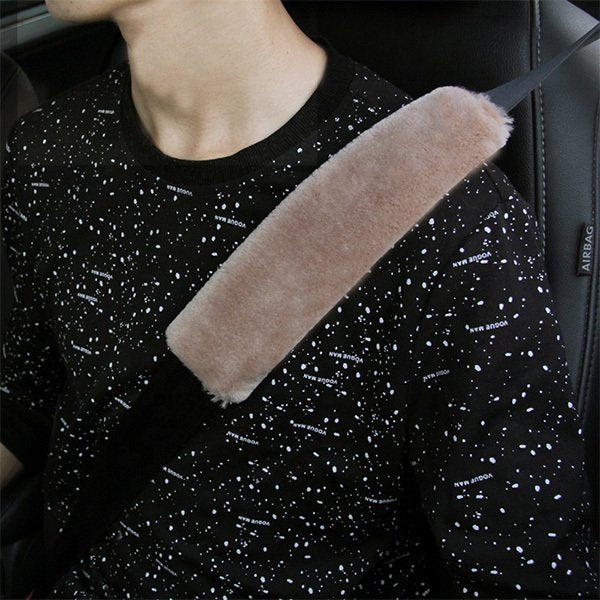 羊毛汽車安全帶套