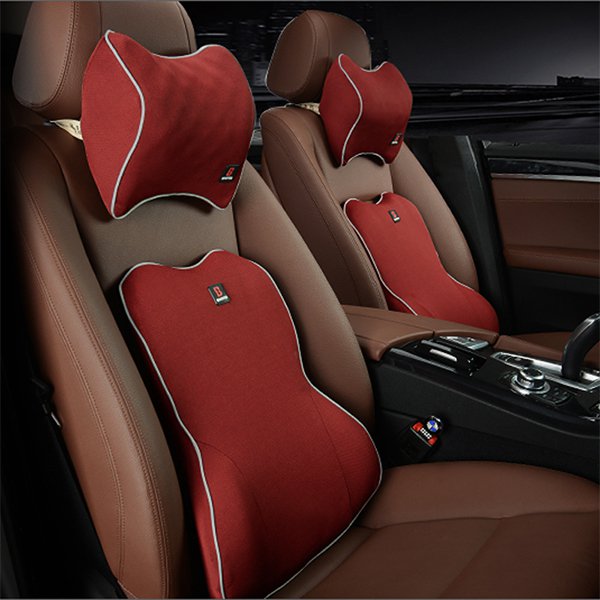 記憶棉車用靠墊組