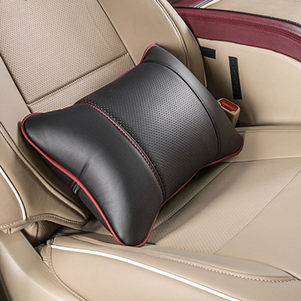 皮革汽車座椅靠墊