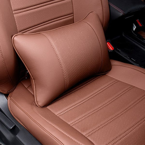 皮革汽車座椅靠墊