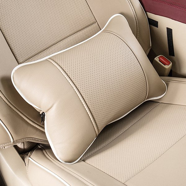皮革汽車座椅靠墊