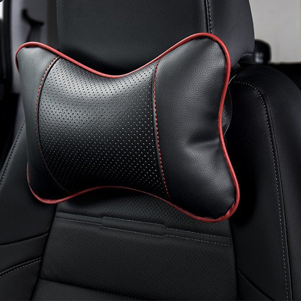 皮革車用頭枕靠墊
