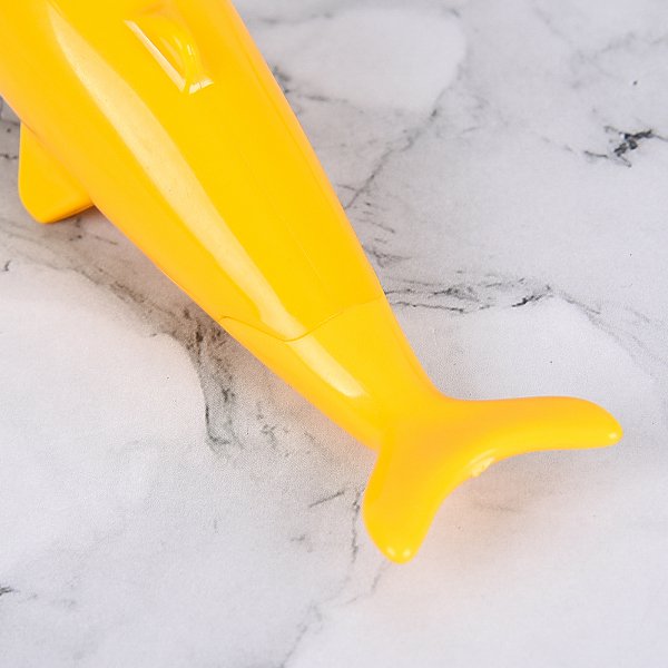 海豚造型筆-開蓋式中性筆