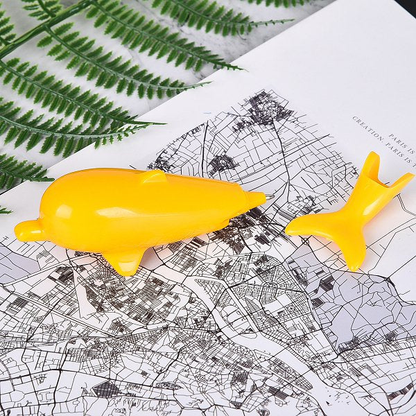 海豚造型筆-開蓋式中性筆