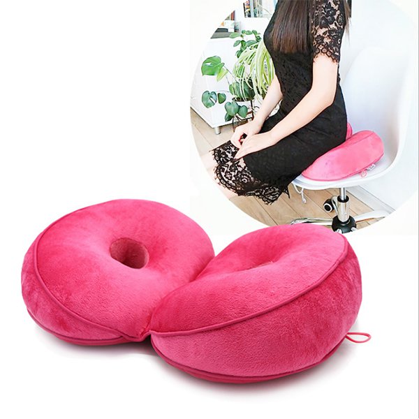 圓形摺疊記憶海綿坐墊