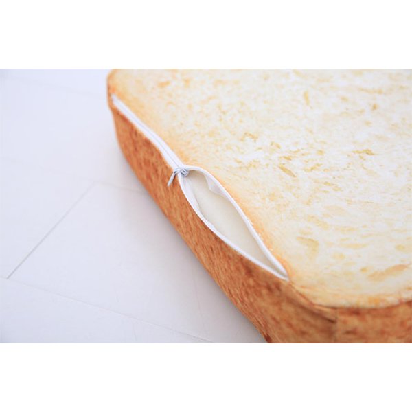 仿真吐司造型棉布坐墊