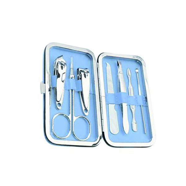 彩色按扣包指甲護理套裝-七件修容組