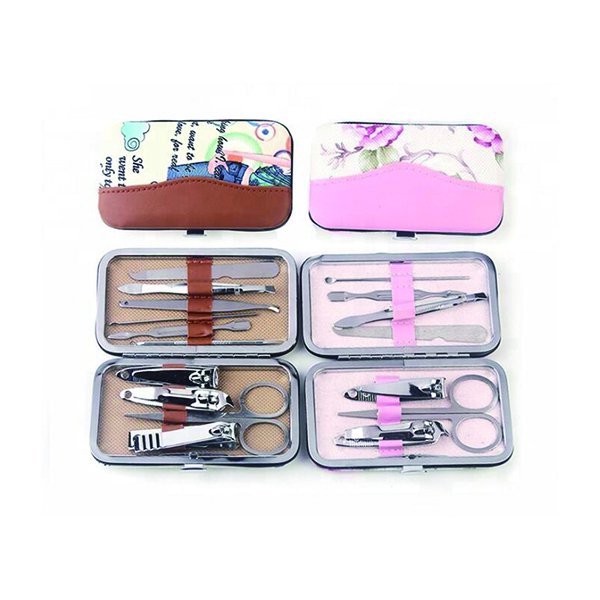 復古按扣包指甲護理套裝