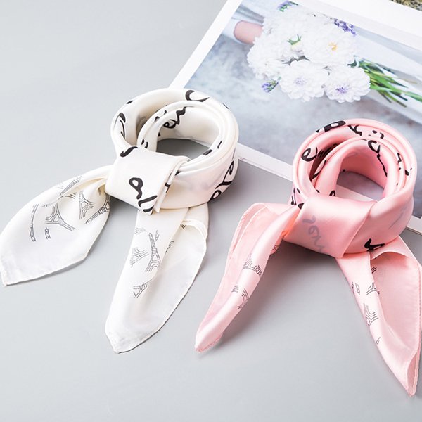 滌綸段面絲巾-單面單色印刷